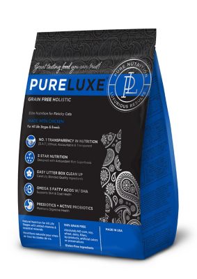 PURELUXE Elite Nutrition Grain Free Holistic Finicky Cat Formula Made with Chicken