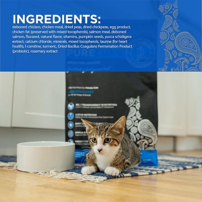 Image showing 5 th PURELUXE Elite Nutrition Grain Free Holistic Finicky Cat Formula Made with Chicken