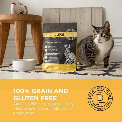 Image showing  Grain Free Holistic Indoor Cat Formula Made with Salmon & Split Peas