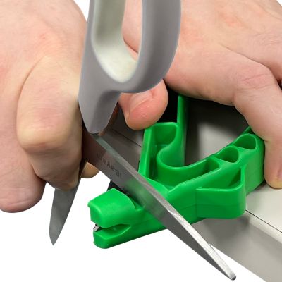 Image showing  All-in-1 Sharpener for Lawn Mower Blades and Tools, Green