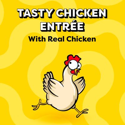 Image showing 6 th Temptations Wet Cat Food, Tasty Chicken Flavor Bites in Gravy, 3.5 oz. Tray