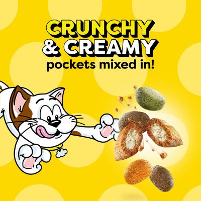 Image showing  Adult Indoor/Outdoor Tempting Tuna & Chicken Recipe Dry Cat Food