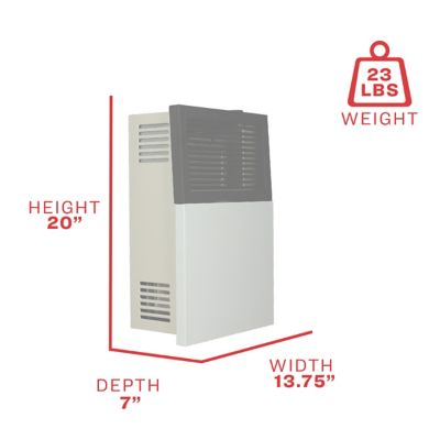 Image showing  Direct Vent Wall Heater 8,000 BTU Propane
