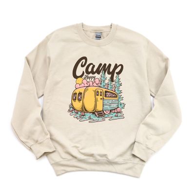 Simply Sage Market Camp Happy Sweatshirt