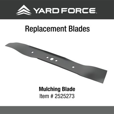 Image showing 7 th Yard Force 21 in. Steel Deck Gas Lawn Mower YF21-2N1, 125cc Briggs & Stratton, 2 in 1, Push