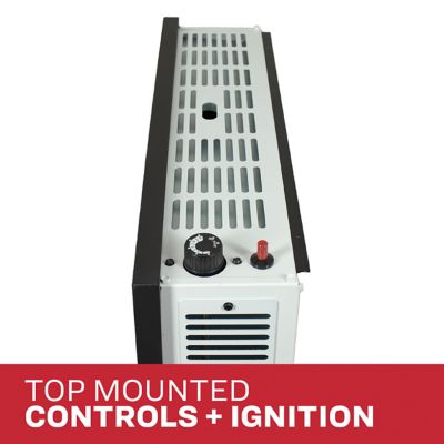 Image showing 5 th Ashley Direct Vent Wall Heater Dual Fuel 17,000 BTU