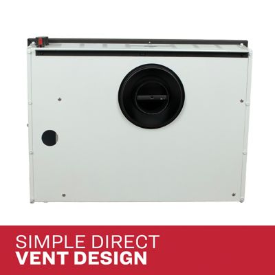 Image showing 6 th Ashley Direct Vent Wall Heater Dual Fuel 17,000 BTU