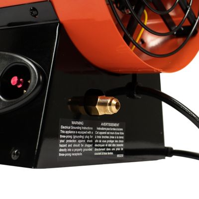 Image showing 6 th HeatFast LP Gas Portable Forced Air 160K BTU Heater