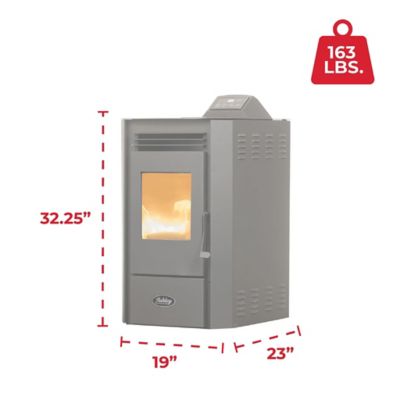 Image showing  1800 sq. ft. Wi-Fi Pellet Stove, 40 lb. Hopper Size, AP5613-W