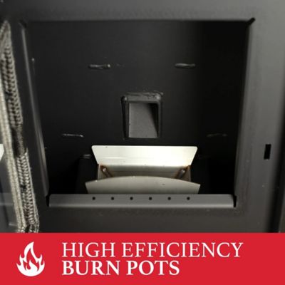 Image showing  1800 sq. ft. Wi-Fi Pellet Stove, 40 lb. Hopper Size, AP5613-W