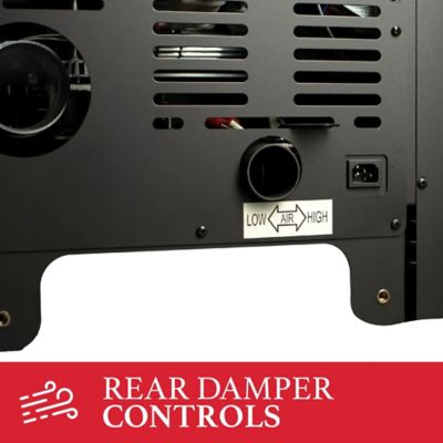 Image showing 6 th Ashley 1800 sq. ft. Wi-Fi Pellet Stove, 40 lb. Hopper Size, AP5613-W