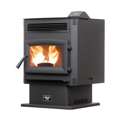 Image showing  2200 sq. ft. Pedestal Wi-Fi Pellet Stove, 90 lb. Hopper Size, US5517-W