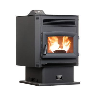 Image showing  2200 sq. ft. Pedestal Wi-Fi Pellet Stove, 90 lb. Hopper Size, US5517-W