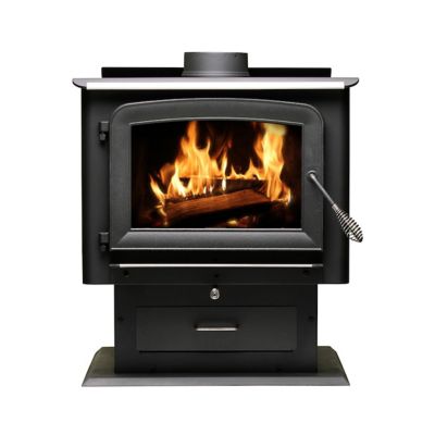 New! Ashley 2500 sq. ft. Pedestal Wood Stove