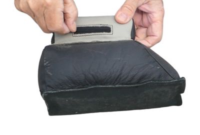 Image showing  Leather Rest Bag Rabbit Ear