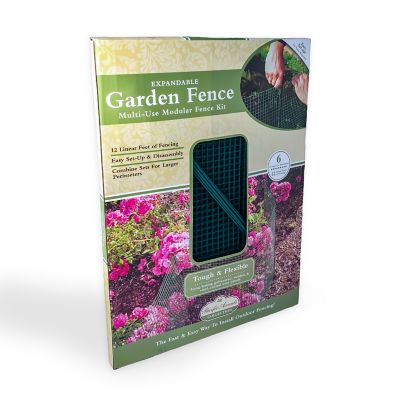 Image showing  Expandable Modular Garden Fence