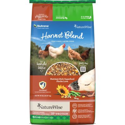 Nutrena NatureWise Harvest Blend Egg Layer Textured Feed