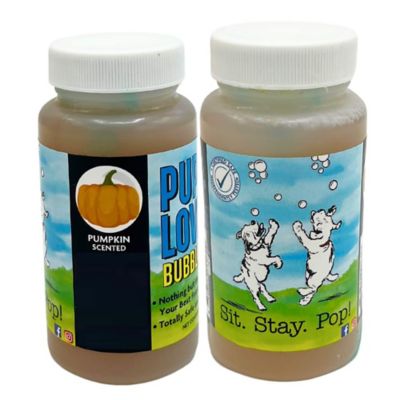 Image showing  Puppy Love Bubbles Pumpkin Scented 2 Pack 4 oz. Bottles