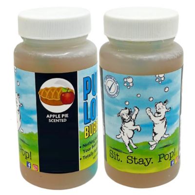 Image showing  Puppy Love Bubbles Apple Pie Scented 2 Pack 4 oz. Bottles