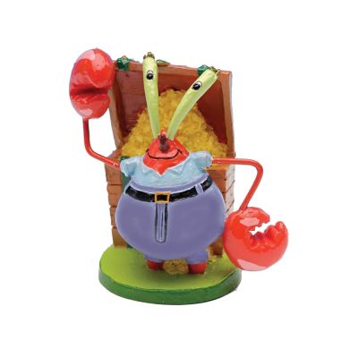 Image showing  Spongebob 7 Piece Aquarium Ornament Set