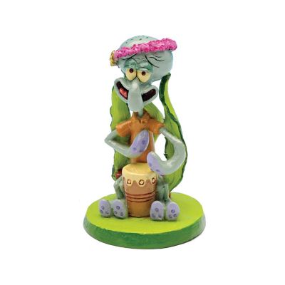 Image showing  Spongebob 7 Piece Aquarium Ornament Set