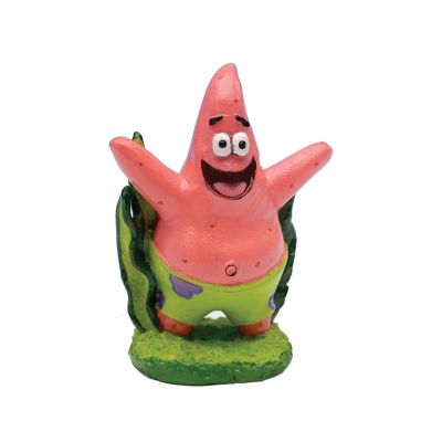 Image showing 7 th Penn-Plax Spongebob 7 Piece Aquarium Ornament Set