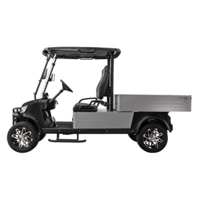 Image showing 1 th Massimo 2-Seater 48V MVR Cargo Max Utility Electric Golf Cart with Dump Bed, Blue