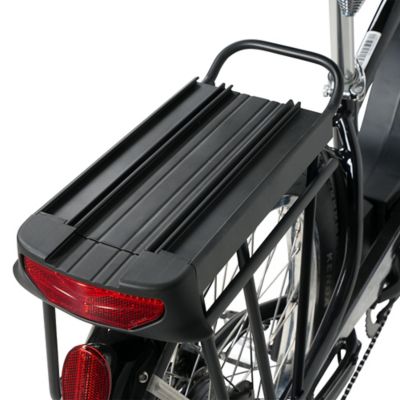 Image showing 7 th Young Electric E Classic Cruiser Electric Bike Step Over, 500W Rear Hub Motor, 48V 15Ah Black