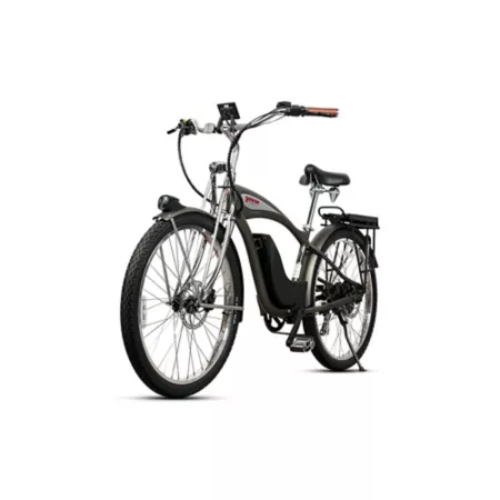 Young Electric E Classic Cruiser Step Over Electric Bike Rear Hub Motor 500 W 48 V 15 Ah Matte Gunmetal 12801005MGM Electric Bikes