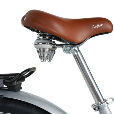 Image showing 6 th Young Electric E Classic Cruiser Electric Bike Step Through, 500W Rear Hub Motor, 48V 15Ah Silver