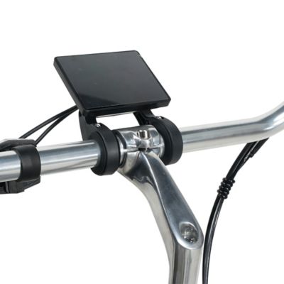 Image showing 8 th Young Electric E Classic Cruiser Electric Bike Step Through, 500W Rear Hub Motor, 48V 15Ah Silver