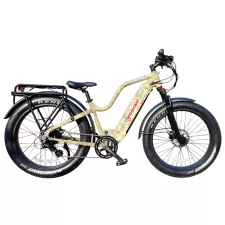 Young Electric E Explorer Off Road Fat Bike 1000W48V15Ah Desert Camo Large Frame Electric Bikes