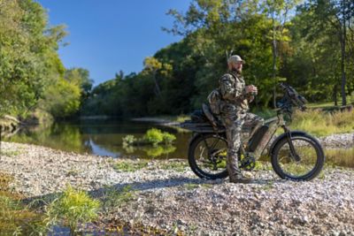 Image showing 9 th Young Electric E Explorer Off Road Fat Bike, 1000W48V15Ah, Large Frame Desert Camo