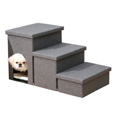 Image showing  3 Step Pet Stairs, Ladder for Cats or Small Dogs