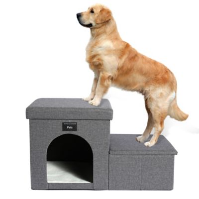 Image showing  2 Step Pet Stairs, Ladder for Cats or Small Dogs