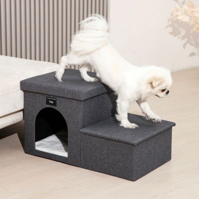Image showing  2 Step Pet Stairs, Ladder for Cats or Small Dogs