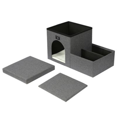 Image showing  2 Step Pet Stairs, Ladder for Cats or Small Dogs