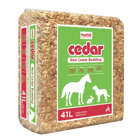 PetsPick Cedar Small Animal Litter 41 L Paper Bedding