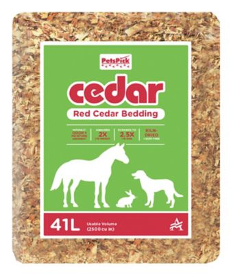 Image showing  Cedar Small Pet Bedding, 41 L