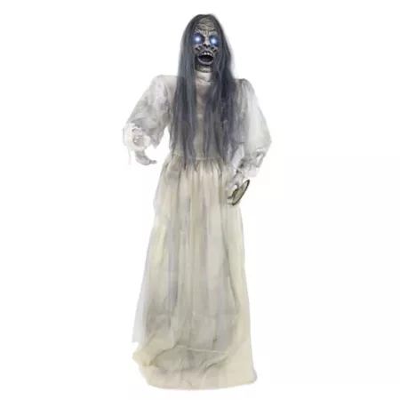 Haunted Hill Farm life size haunted woman prop halloween decoration Halloween Statues