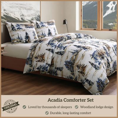Image showing  Acadia Reversible Comforter Set, Copper, 3 pc.
