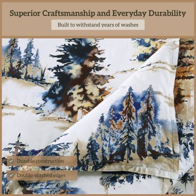 Image showing  Acadia Reversible Comforter Set, Copper, 3 pc.