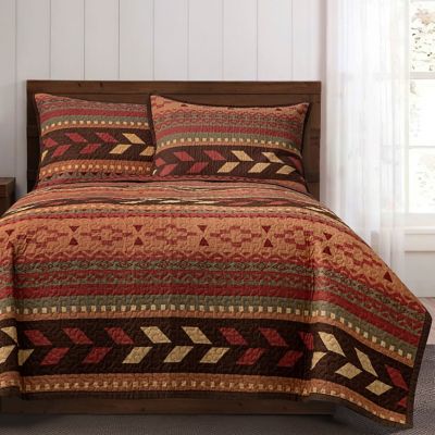 Image showing  Broken Arrow Reversible Quilt Set, 3 pc.