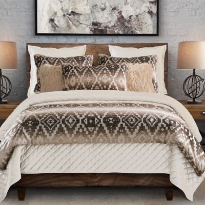 Paseo Road by HiEnd Accents Chalet Aztec Duvet Cover Set, 3 pc.