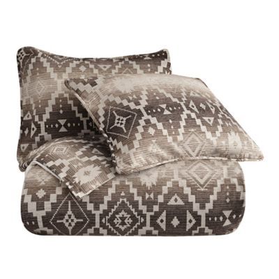 Image showing  Chalet Aztec Duvet Cover Set, 3 pc.