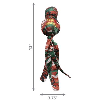 Image showing  Camo Wubba Dog Chew Toy, Large