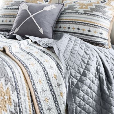 Image showing  Desert Sage Reversible Quilt Set, 3 pc.