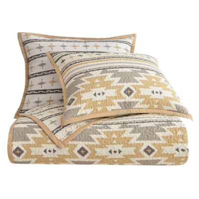 Image showing  Desert Sage Reversible Quilt Set, 3 pc.