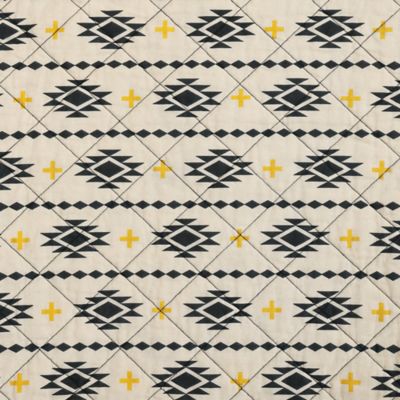 Image showing 7 th Paseo Road by HiEnd Accents High Desert Reversible Quilt Set, Black, 3 pc.