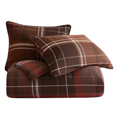 Image showing  Jackson Plaid Comforter Set, 3 pc.